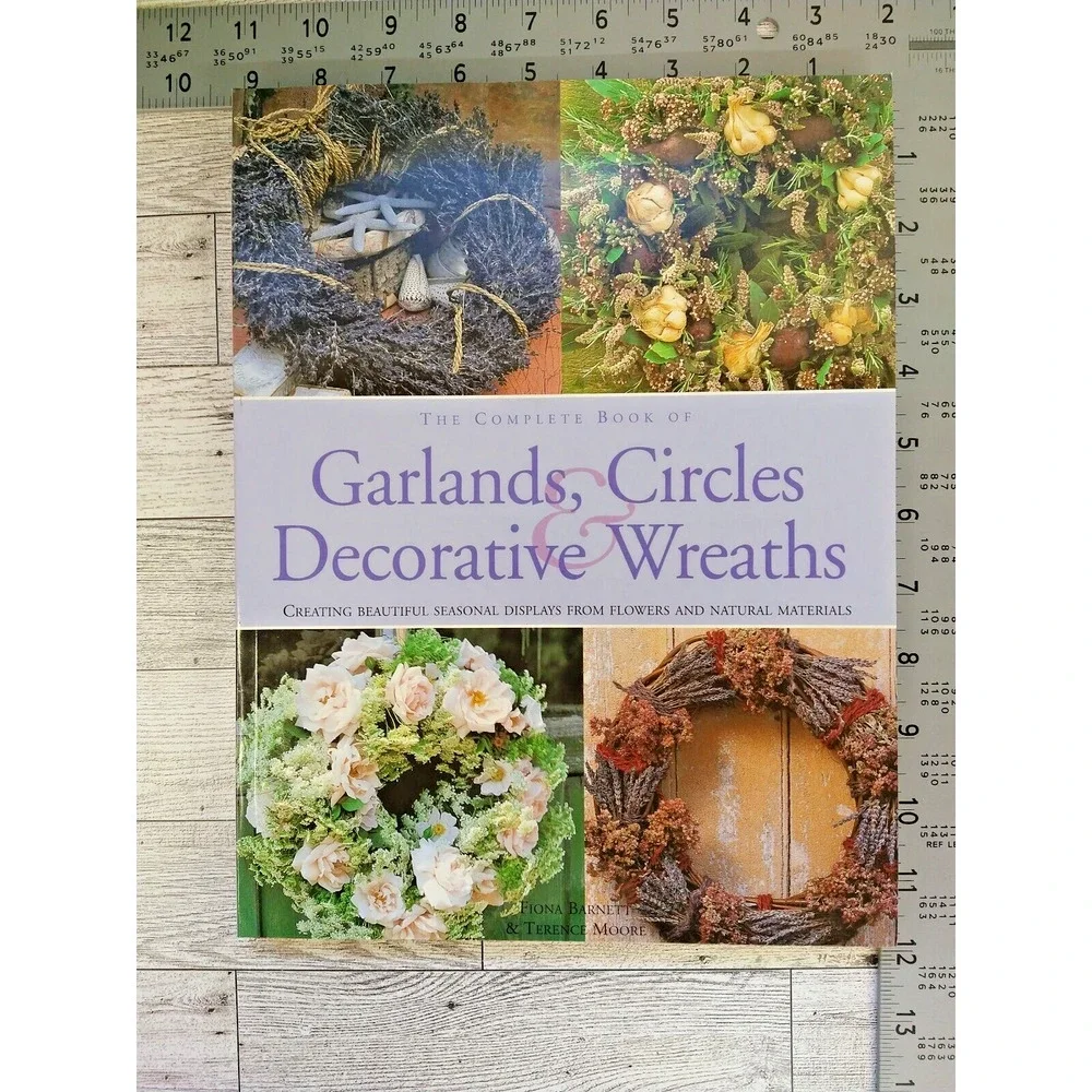 Book candles garlands